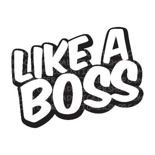 like a boss logo 03
