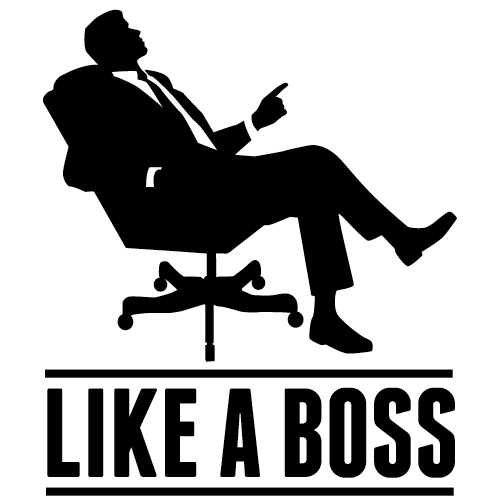 like a boss logo 06