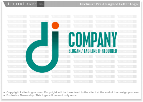 d letter logo 07